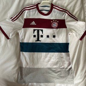Adidas FC Bayern Munich 14/15 Robert Lewandowski Mens M Away Jersey